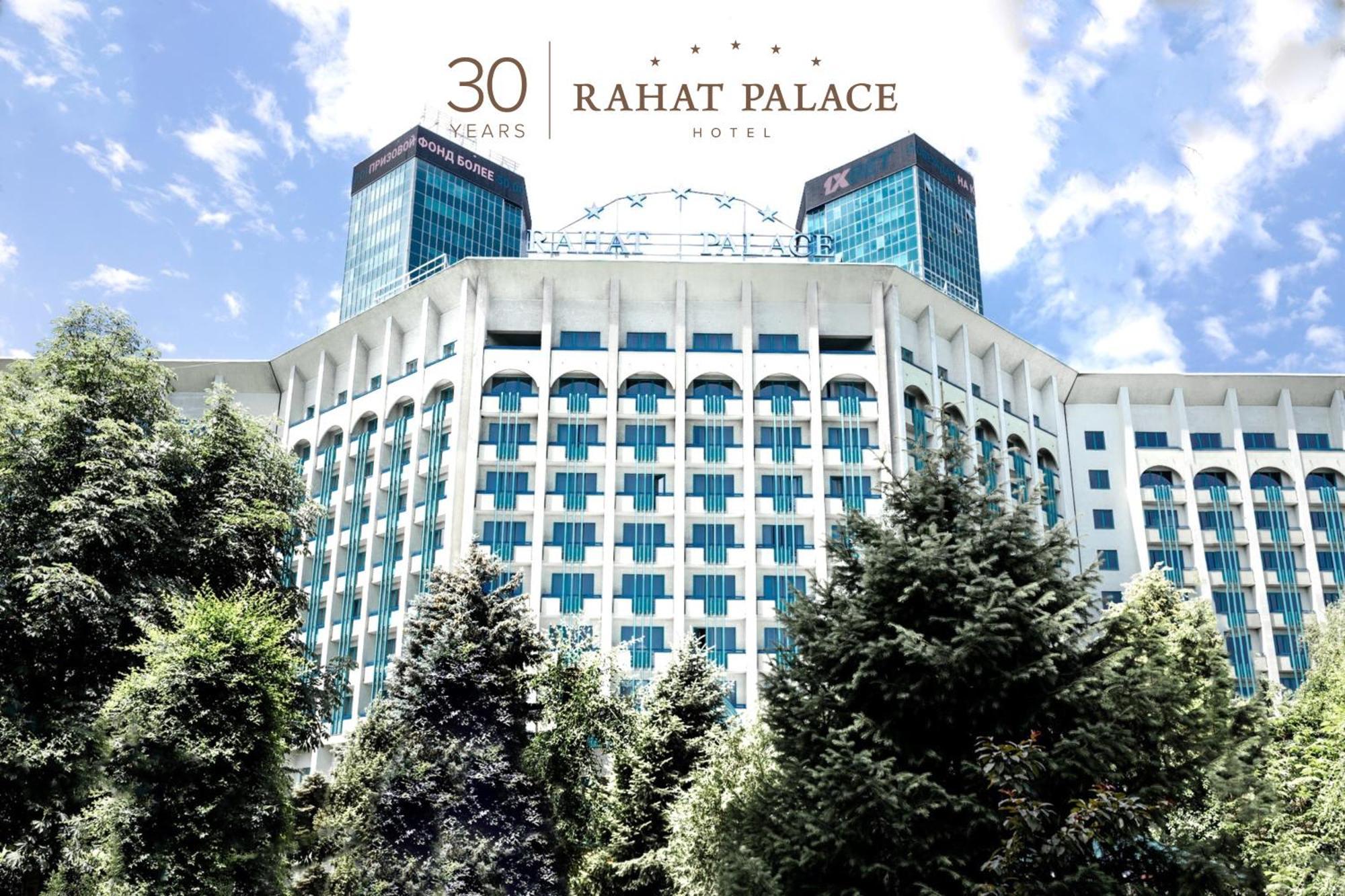 Rahat Palace Hotel Алма Ата Екстериор снимка 30 Years of Rahat Palace Hotel